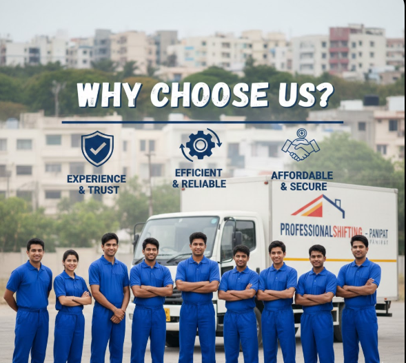 Why Choose Our Packers and Movers in Panipat